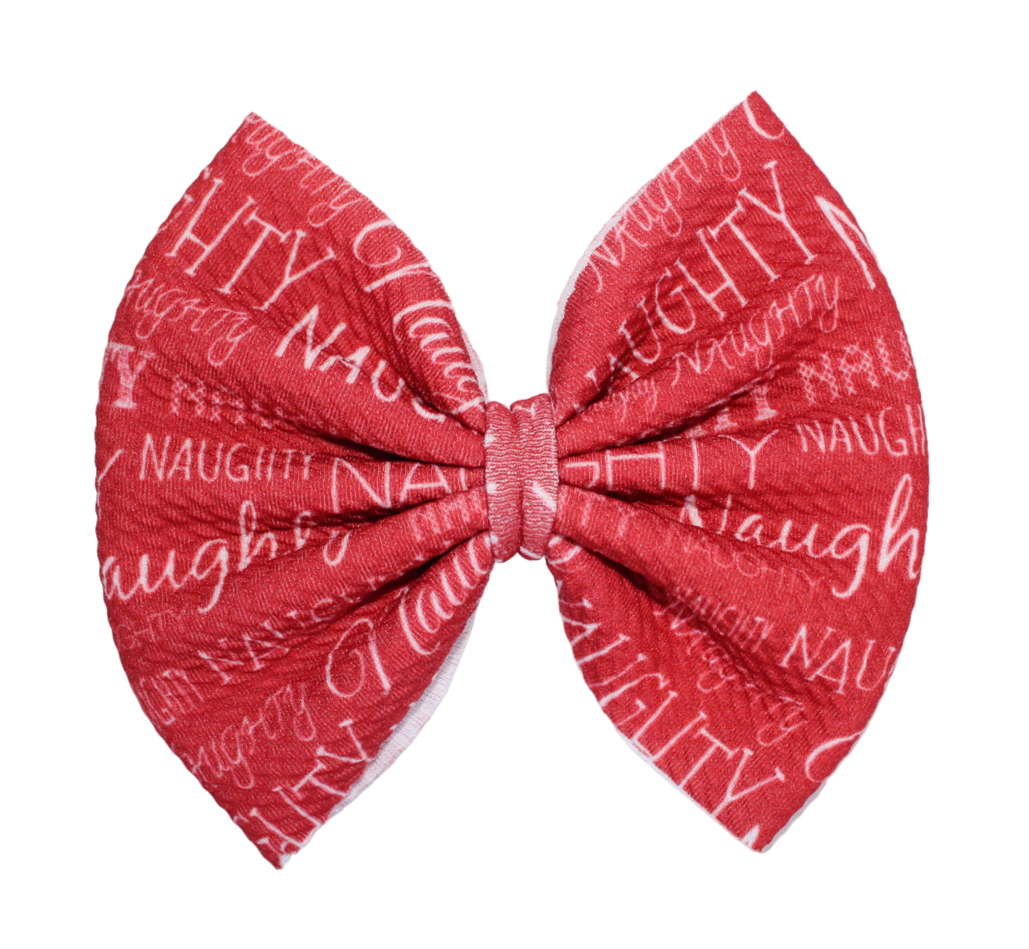 Naughty & Nice Bow