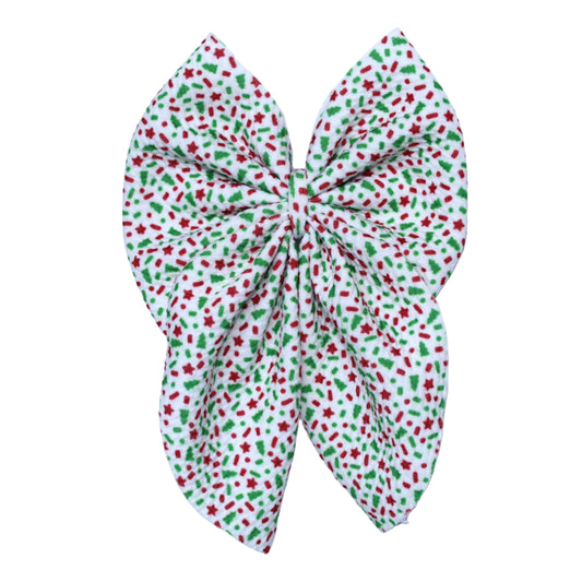 Christmas Sprinkles Bow