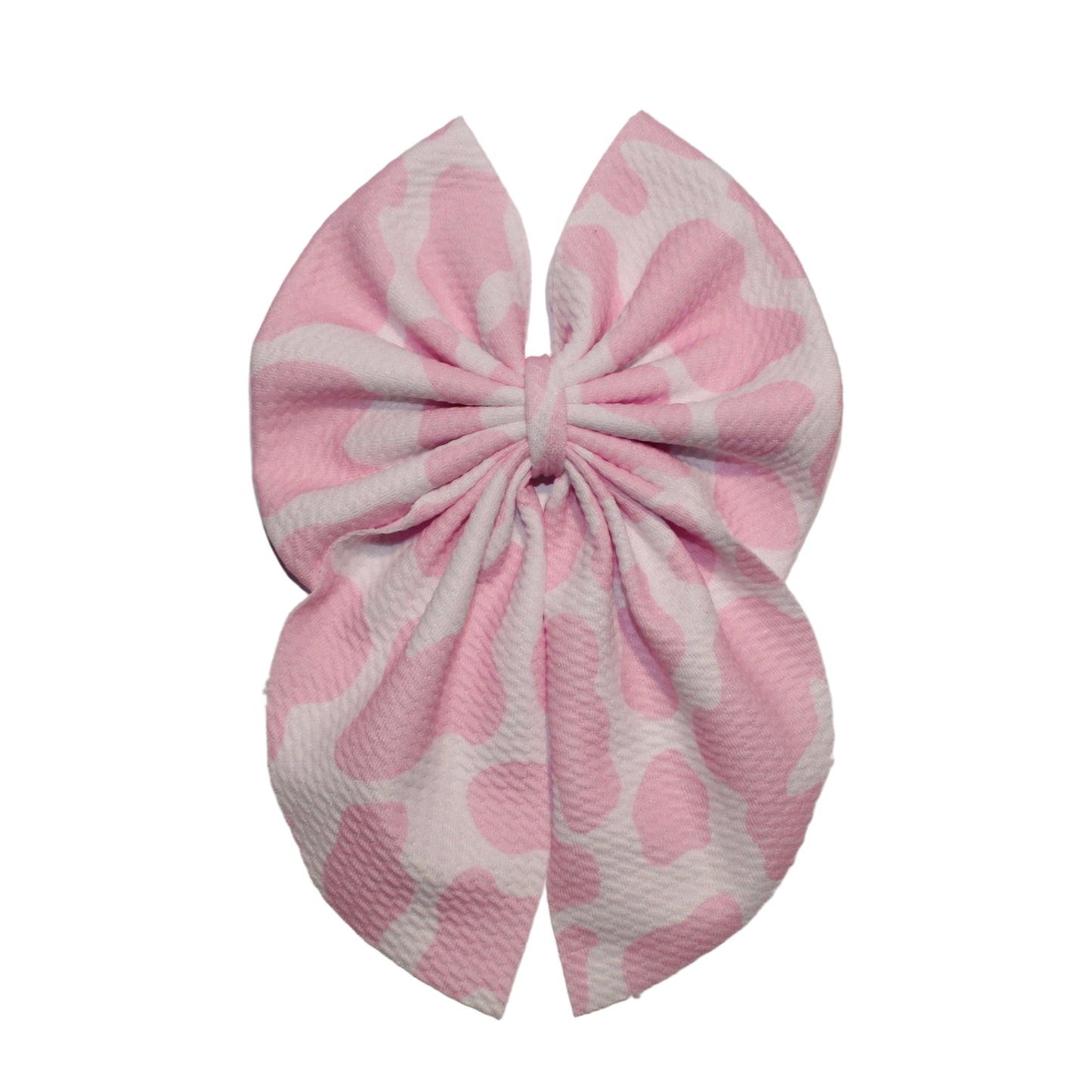 Pink Cow Bow