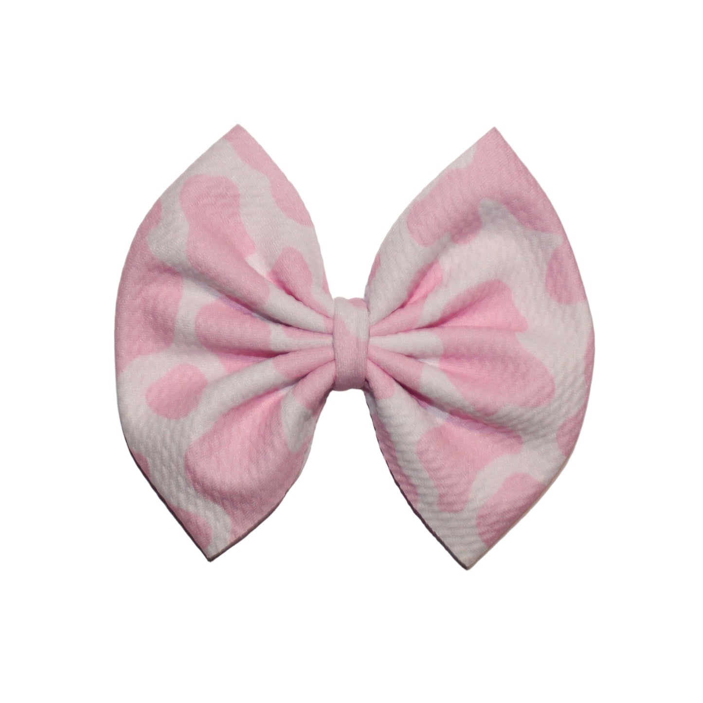 Pink Cow Bow