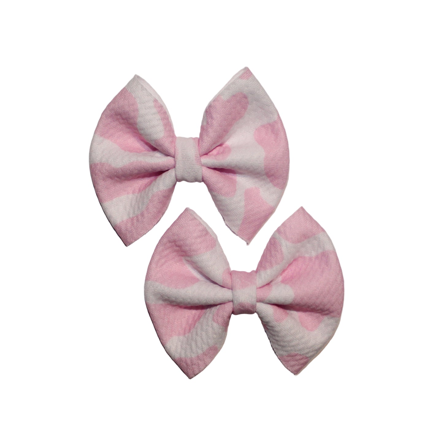 Pink Cow Bow