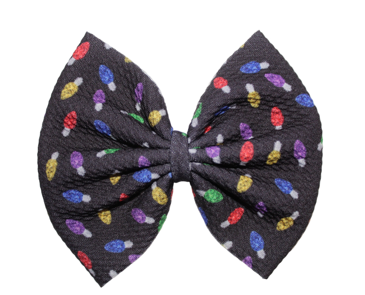 Christmas Lights Bow