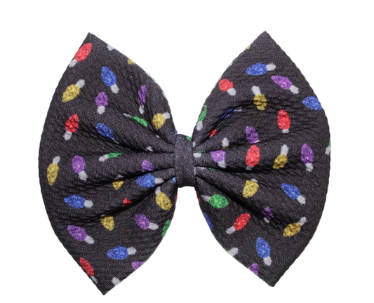 Christmas Lights Bow